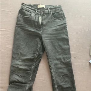 Everlane cheeky jeans in Washed black